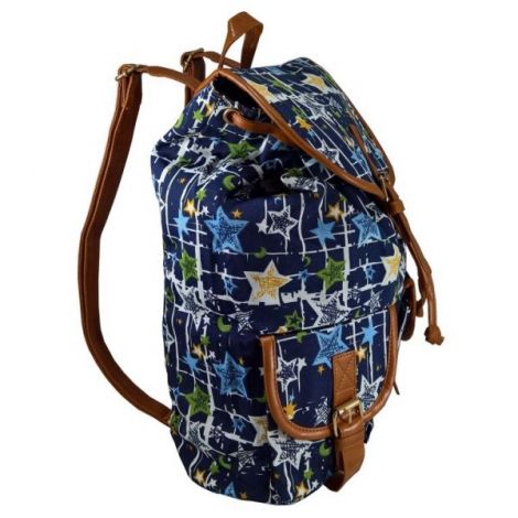 Rucsac urban Stars, fond bleumarin - LaRue - poza 2
