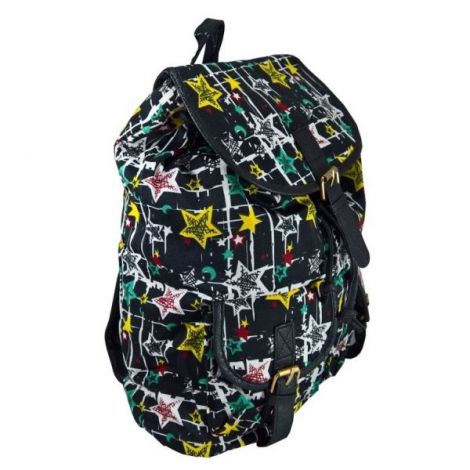 Rucsac urban Stars, fond negru - LaRue - poza 2