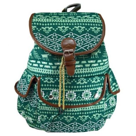 Rucsac urban Wish U, fond verde - LaRue - poza 1