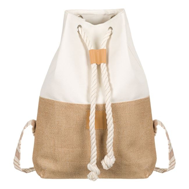 Rucsac vintage pentru plaja,iuta,30x10x45 cm