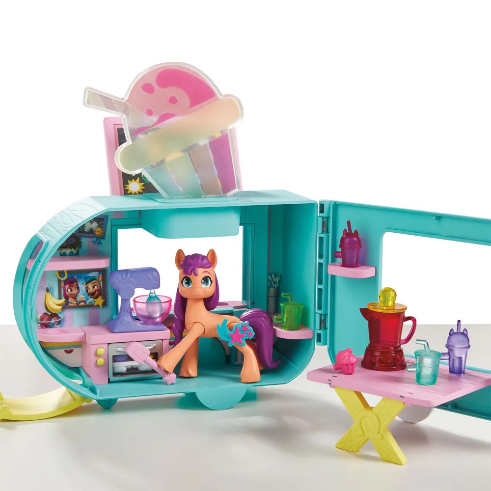 Rulota de Smoothie a lui Sunny Starscount Hasbro My Little Pony - poza 2