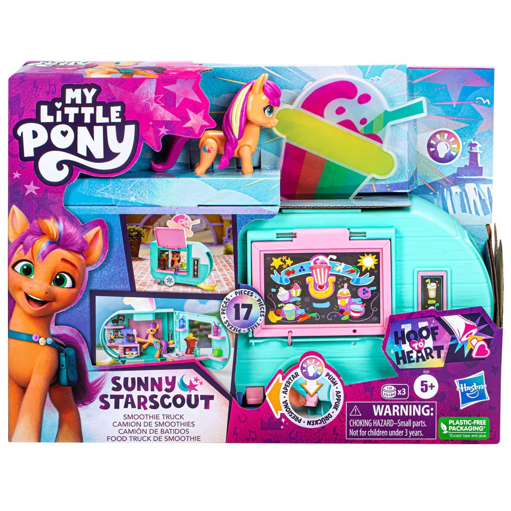 Rulota de Smoothie a lui Sunny Starscount Hasbro My Little Pony - poza 4