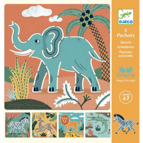 Sabloane Djeco Animale salbatice - poza 1