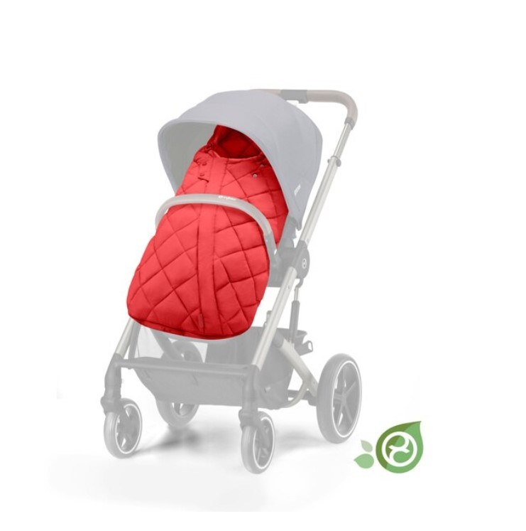 Sac de dormit pentru carucior Cybex Snogga 2 Hibiscus Red - poza 5