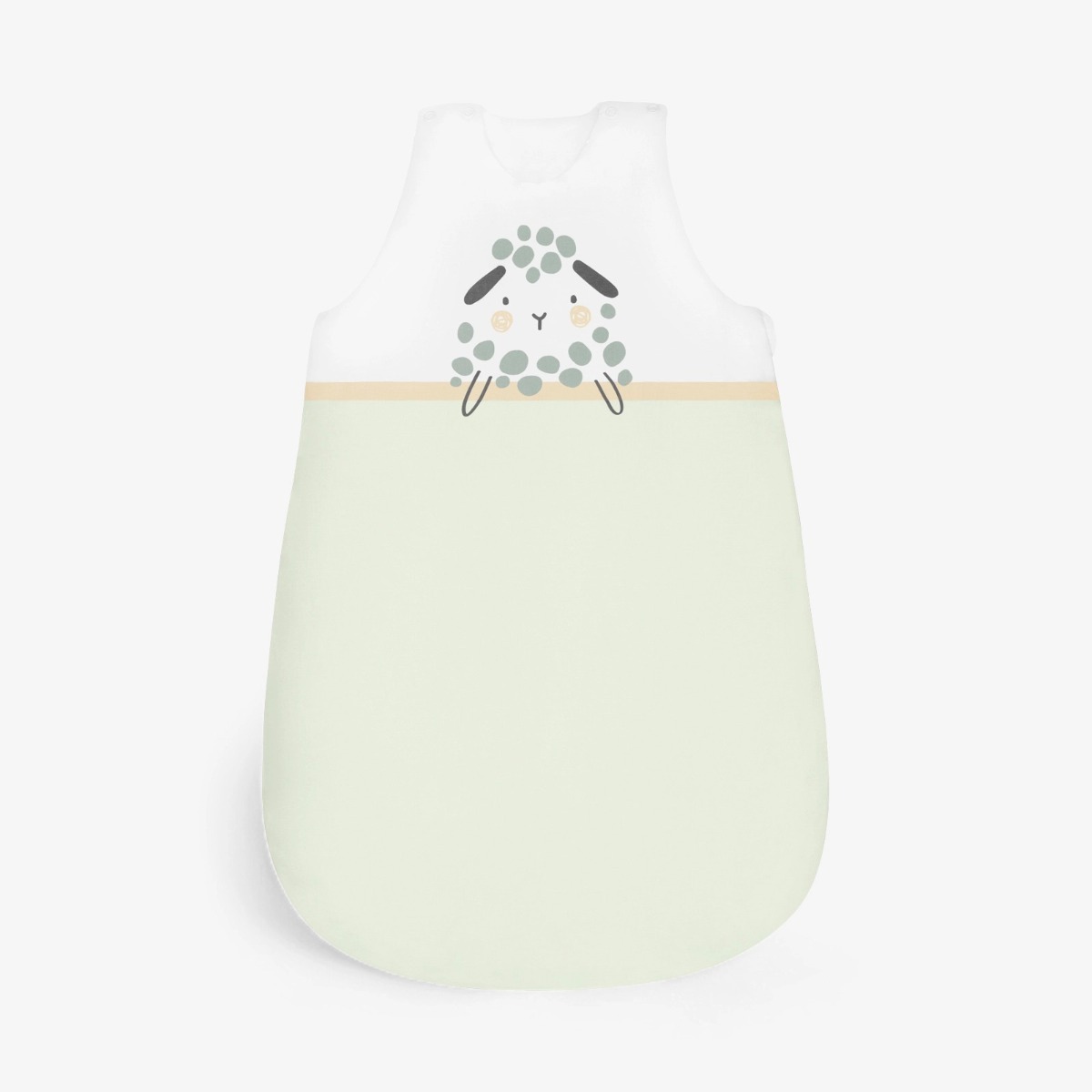 Sac de dormit pentru vara Kikka Boo 90 cm 6-18 luni Sleepy Sheep - poza 1