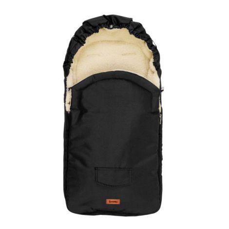 Sac de iarna Sensillo lana Black 95x40 cm - poza 2