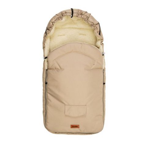 Sac de iarna Sensillo lana Cappuccino 95x40 cm - poza 2