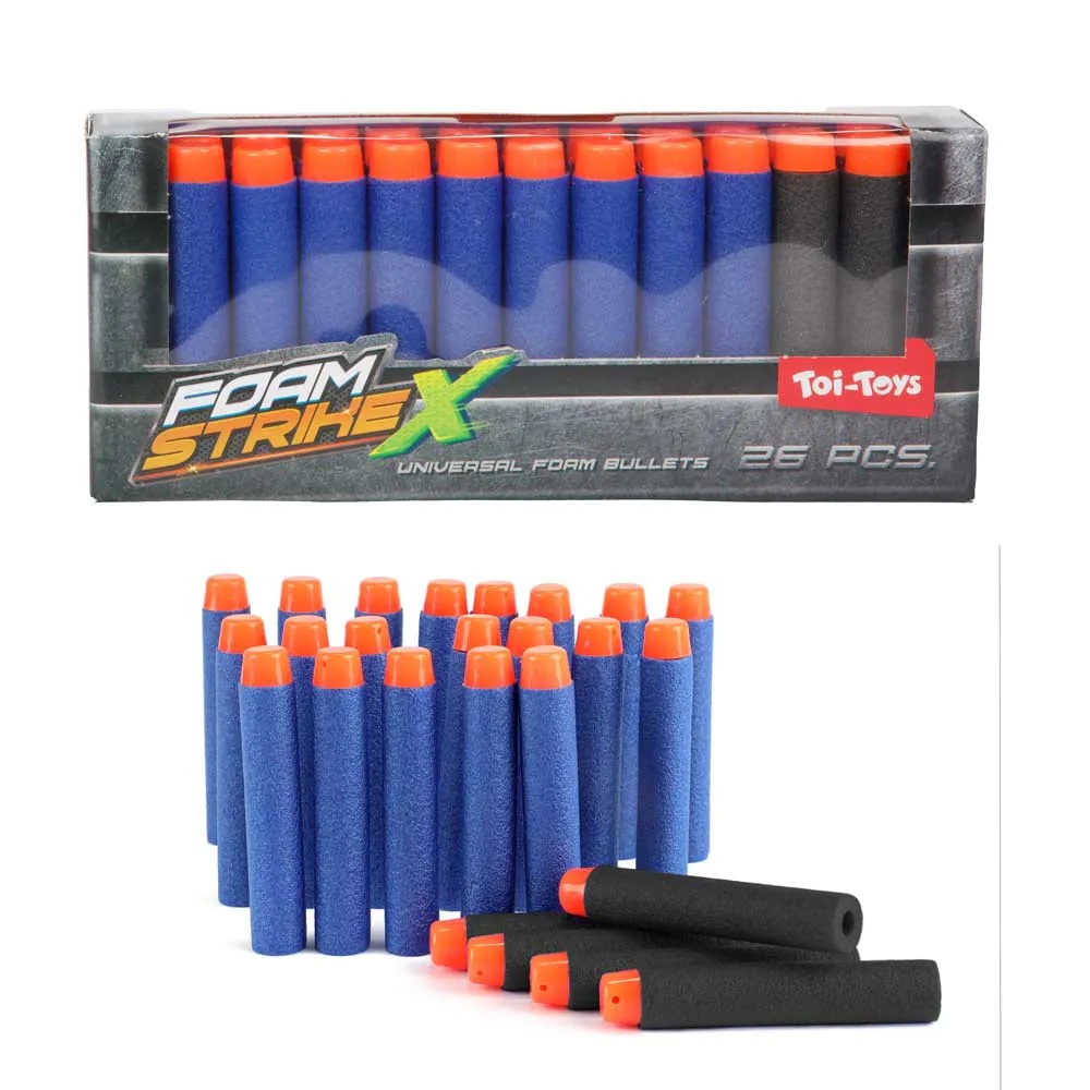 Sageti moi Foam Strike X TToys set 26 bucati - poza 3