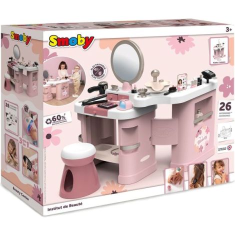 Salon de infrumusetare Smoby My Beauty Center roz cu 26 accesorii - poza 1