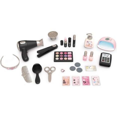 Salon de infrumusetare Smoby My Beauty Center roz cu 26 accesorii - poza 3