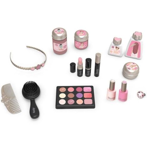 Salon de infrumusetare Smoby My Beauty Dressing Table roz cu 15 accesorii - poza 3