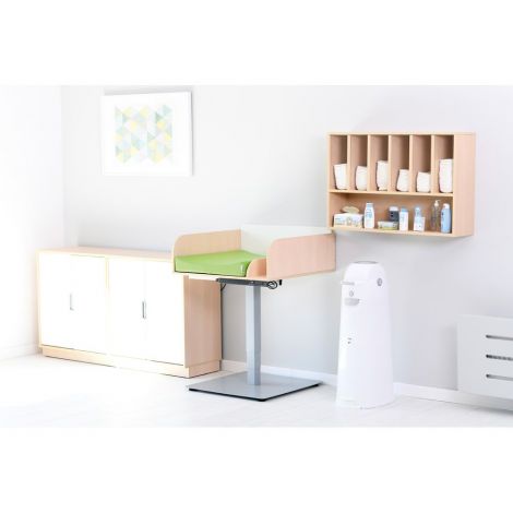 Saltea albastra pentru infasat si schimbat scutece, 63 x 73 x 10 cm, cresa si gradinita - poza 3