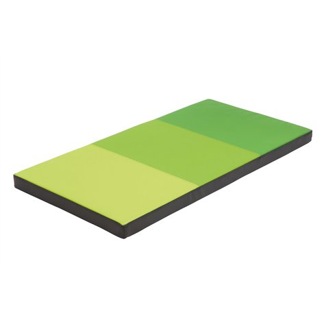 Saltea de gimnastica grosime medie Green, 120x60x6 cm, cu certificat Oeko-Tex, cresa si gradinita - poza 1
