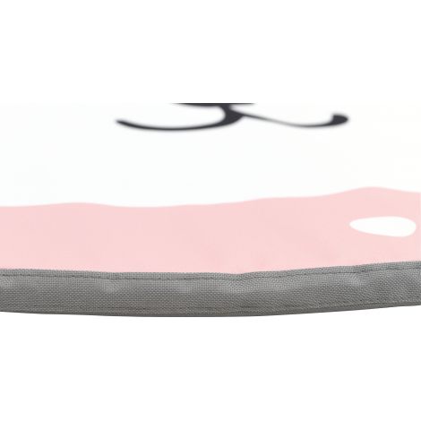 Saltea de joaca 140 cm Pisica Alba - poza 2