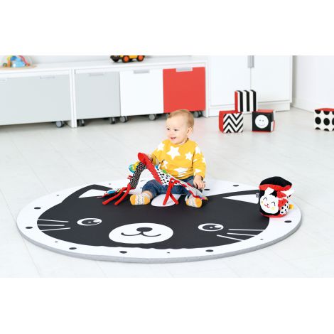 Saltea de joaca 140 cm Pisica Neagra - poza 3