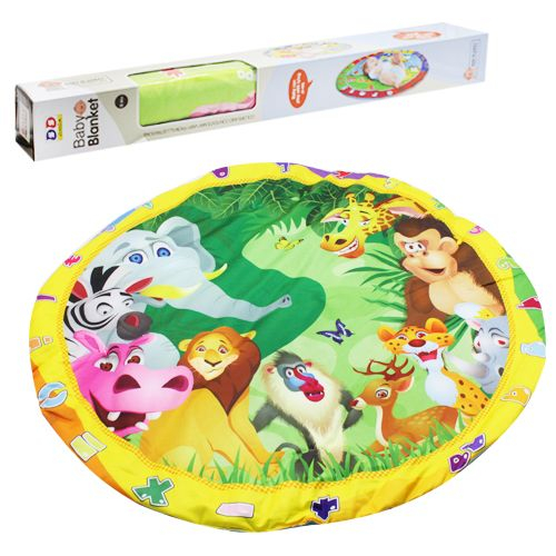 Saltea de joaca pentru bebelusi, animalele din jungla