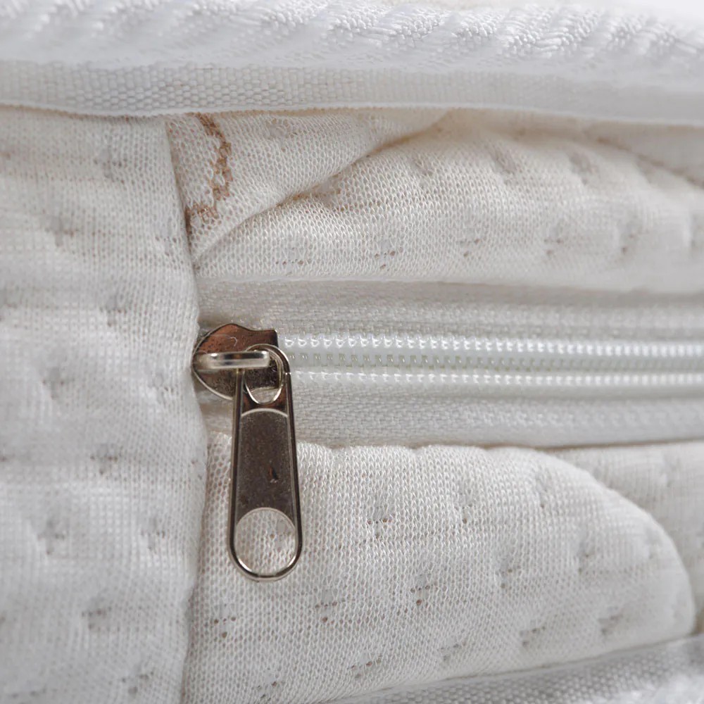 Saltea de spuma cu bambus Moni Hugzzz 60 x 120 x 10 cm Alb - poza 3
