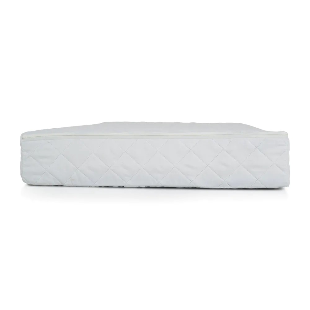 Saltea de spuma cu cocos Moni Hugzzz 60 x 120 x 12 cm Alb - poza 3