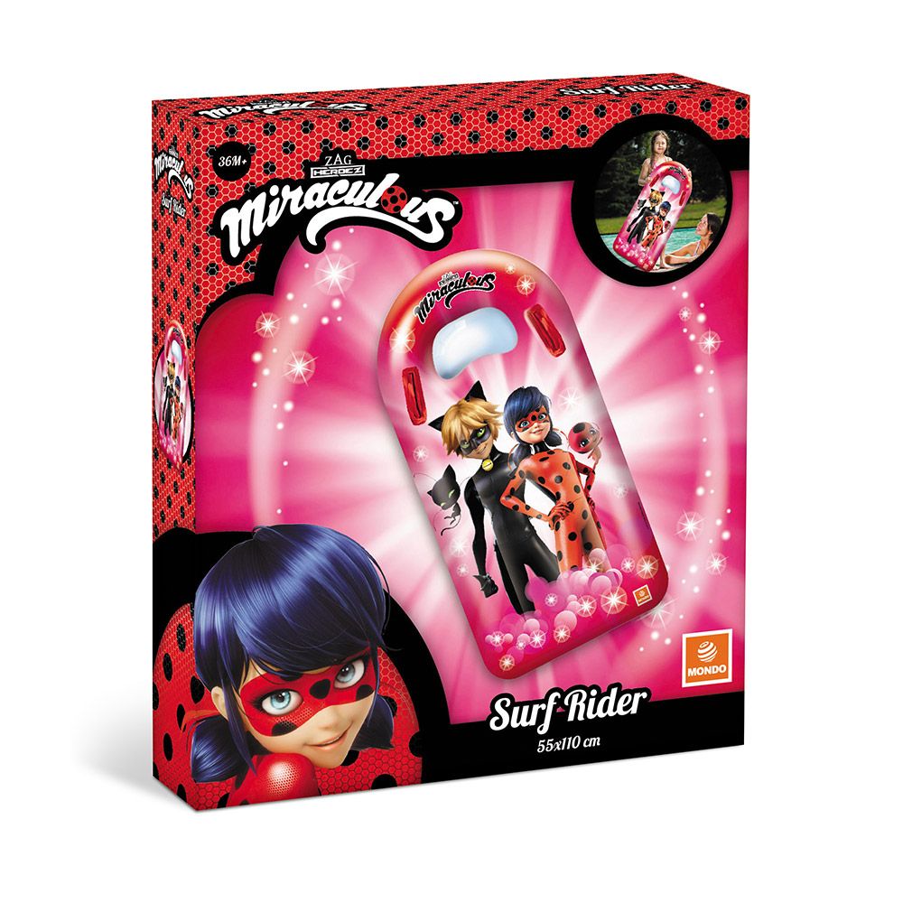 Saltea gonflabila cu manere Mondo Miraculous - poza 2