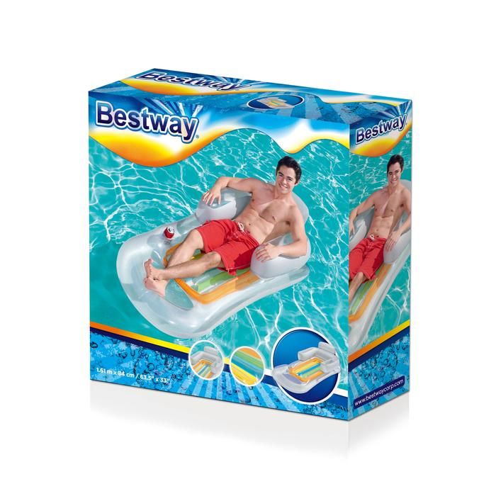 Saltea gonflabila cu spatar Bestway 161 x 84 cm - poza 5