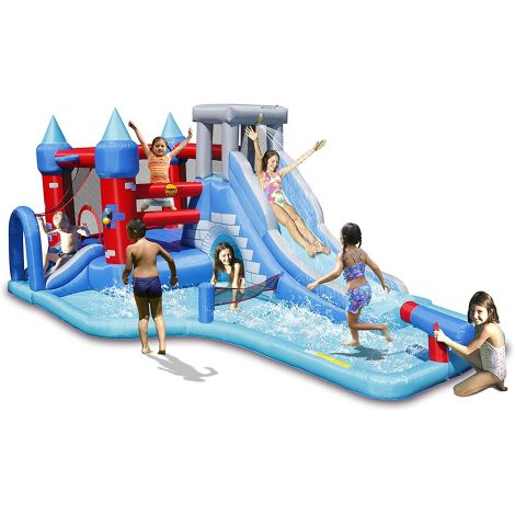 Saltea gonflabila uriasa Splash Park HappyHop 9261 - poza 1