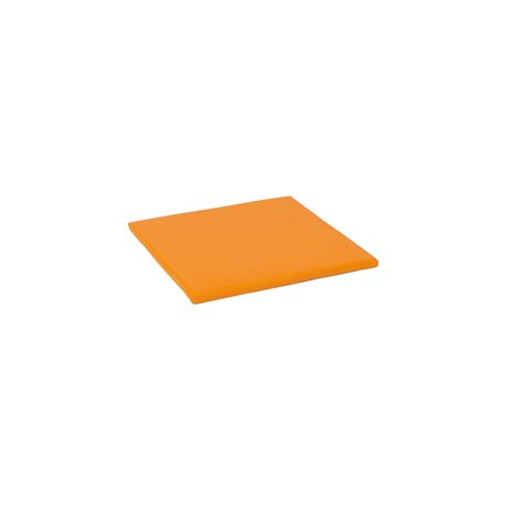 Saltea patrata portocalie, antialunecare, 65 x 65 cm, 3 cm grosime, activitati didactice cresa si gradinita - poza 1