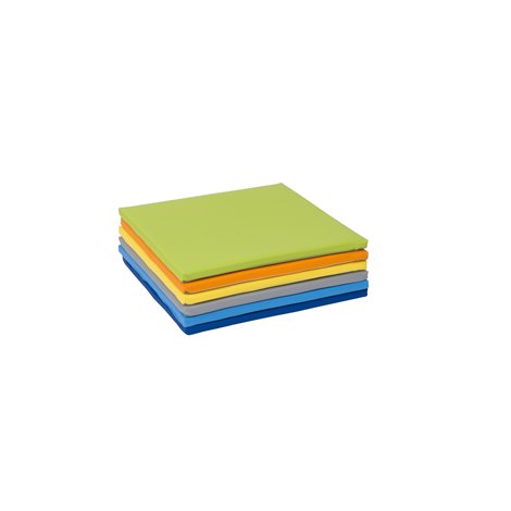 Saltea patrata verde, antialunecare, 65 x 65 cm, 3 cm grosime, activitati didactice cresa si gradinita - poza 3
