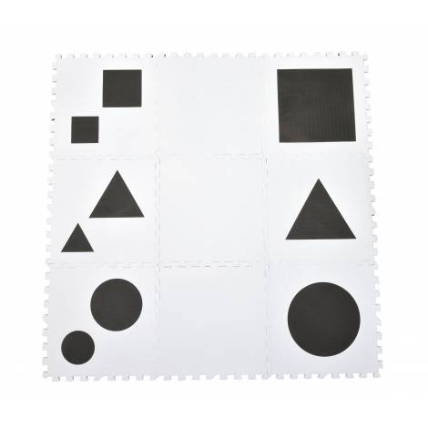 Saltea puzzle 3D Creative Alb-Negru - poza 5