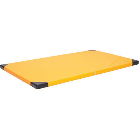 Saltea sport scolara pentru gimnastia, 200 x 120 x 6 cm, colturi intarite - poza 1