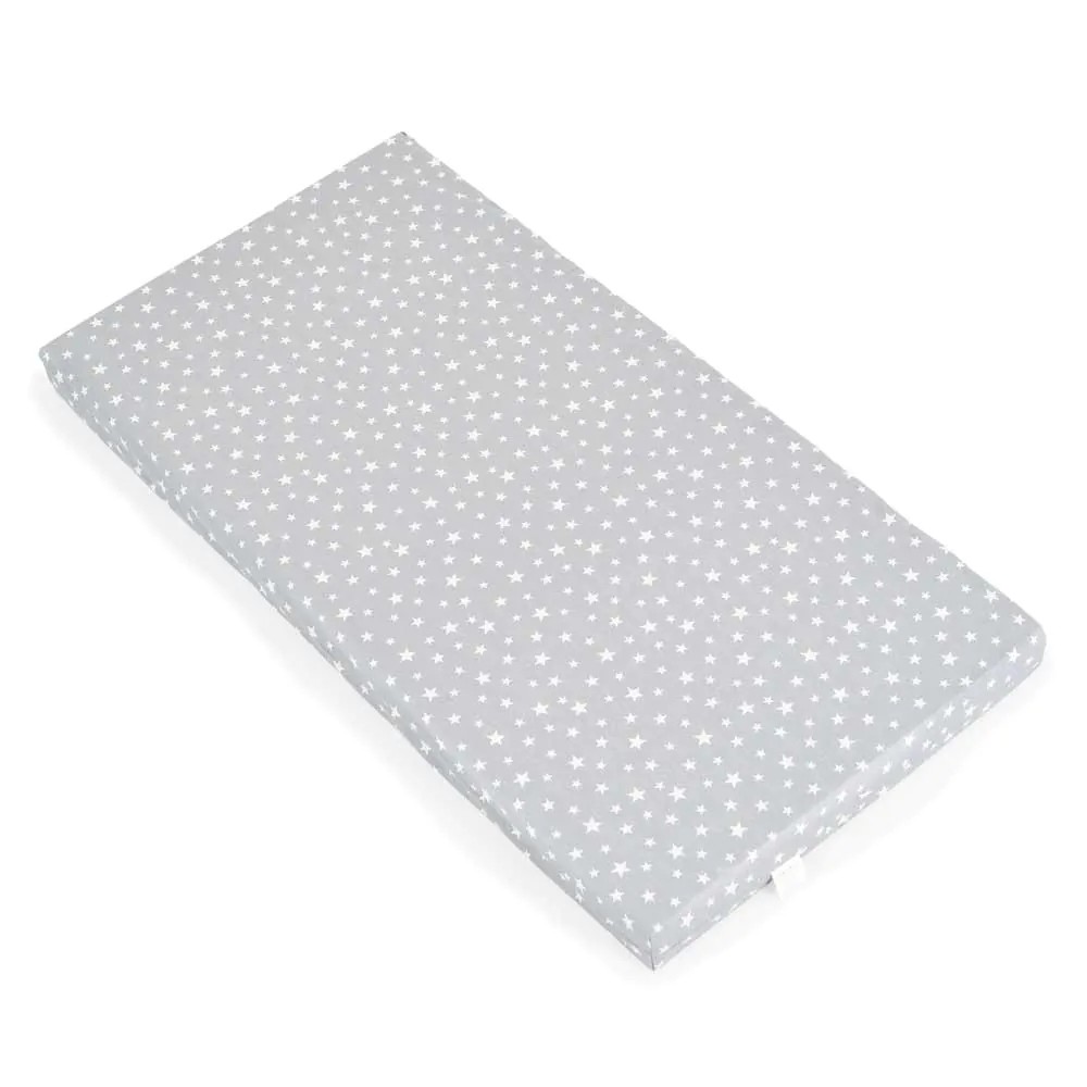 Saltea spuma Moni Hugzzz Classico 60 x 120 x 9 cm Gri Stelute Albe - poza 1