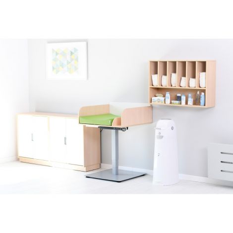 Saltea verde deschis pentru infasat si schimbat scutece, 63 x 73 x 10 cm, cresa si gradinita - poza 3