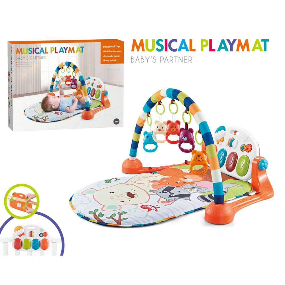 Salteluta de activitati cu pian Musical Playmat - poza 2