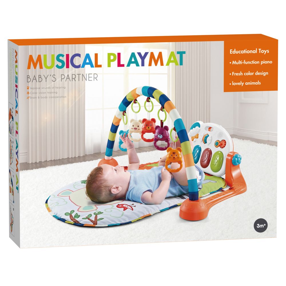 Salteluta de activitati cu pian Musical Playmat - poza 3