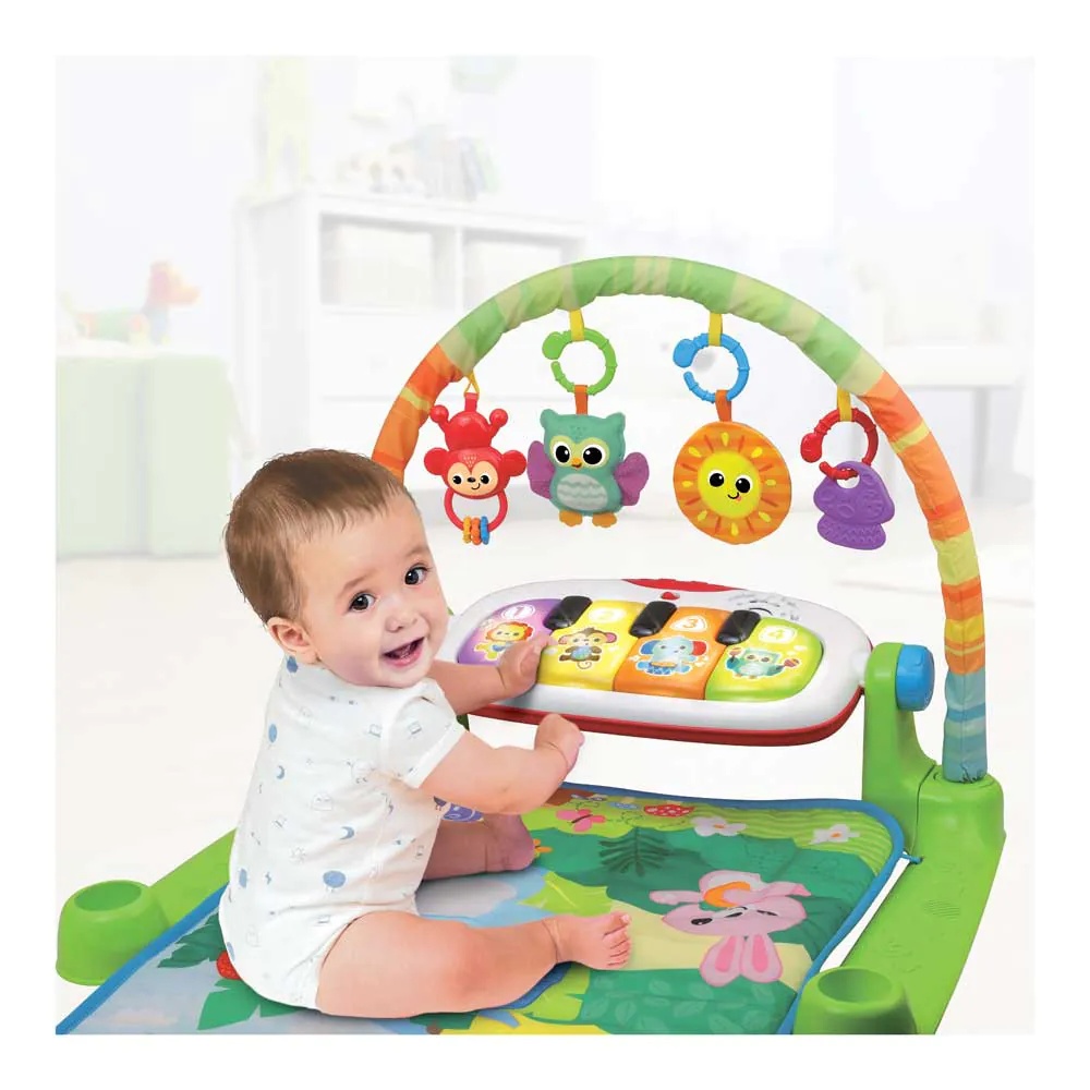 Salteluta de activitati cu pian Winfun Jungle Pals pentru bebelusi - poza 3