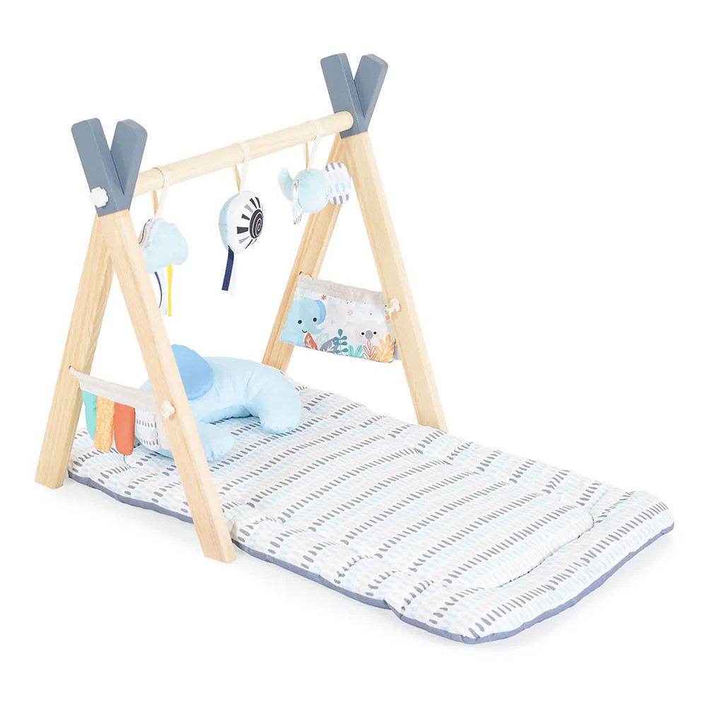 Salteluta de activitati Moni Sahara 82 x 53 x 58 cm Gri, Alb - poza 1