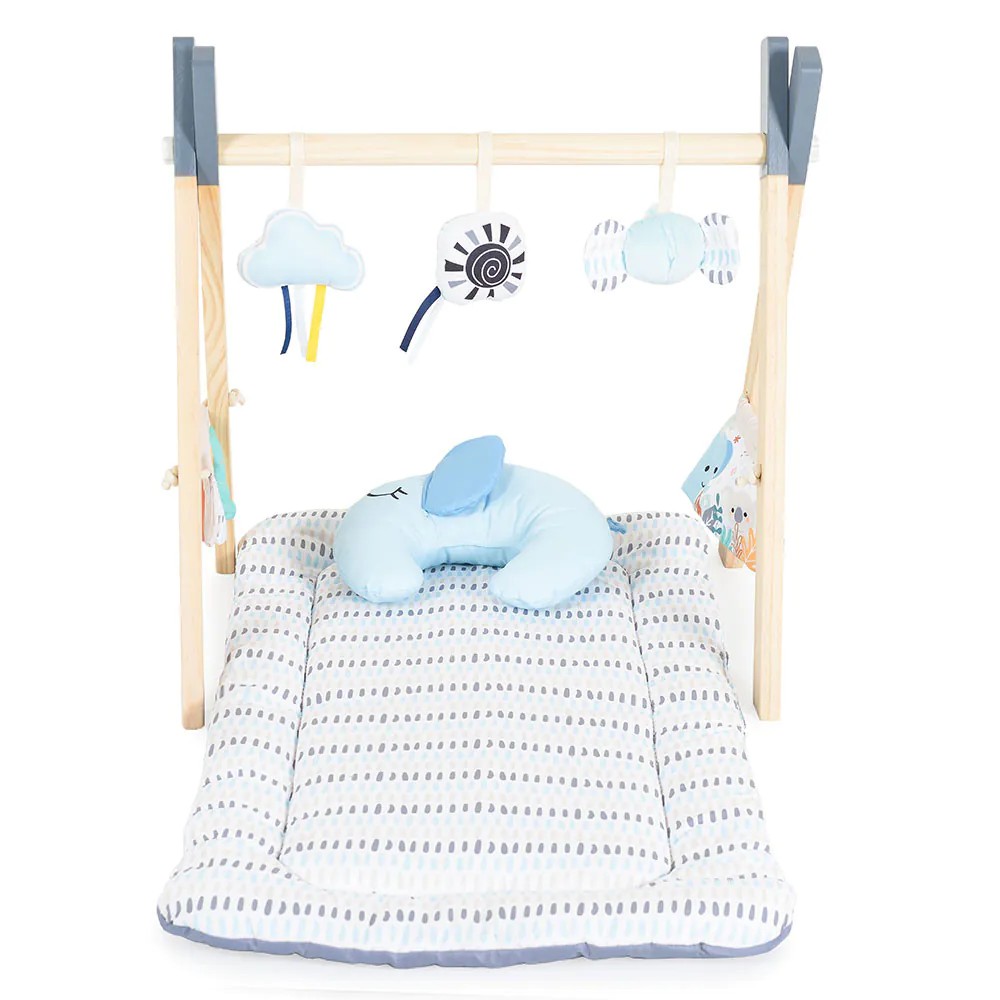 Salteluta de activitati Moni Sahara 82 x 53 x 58 cm Gri, Alb - poza 2