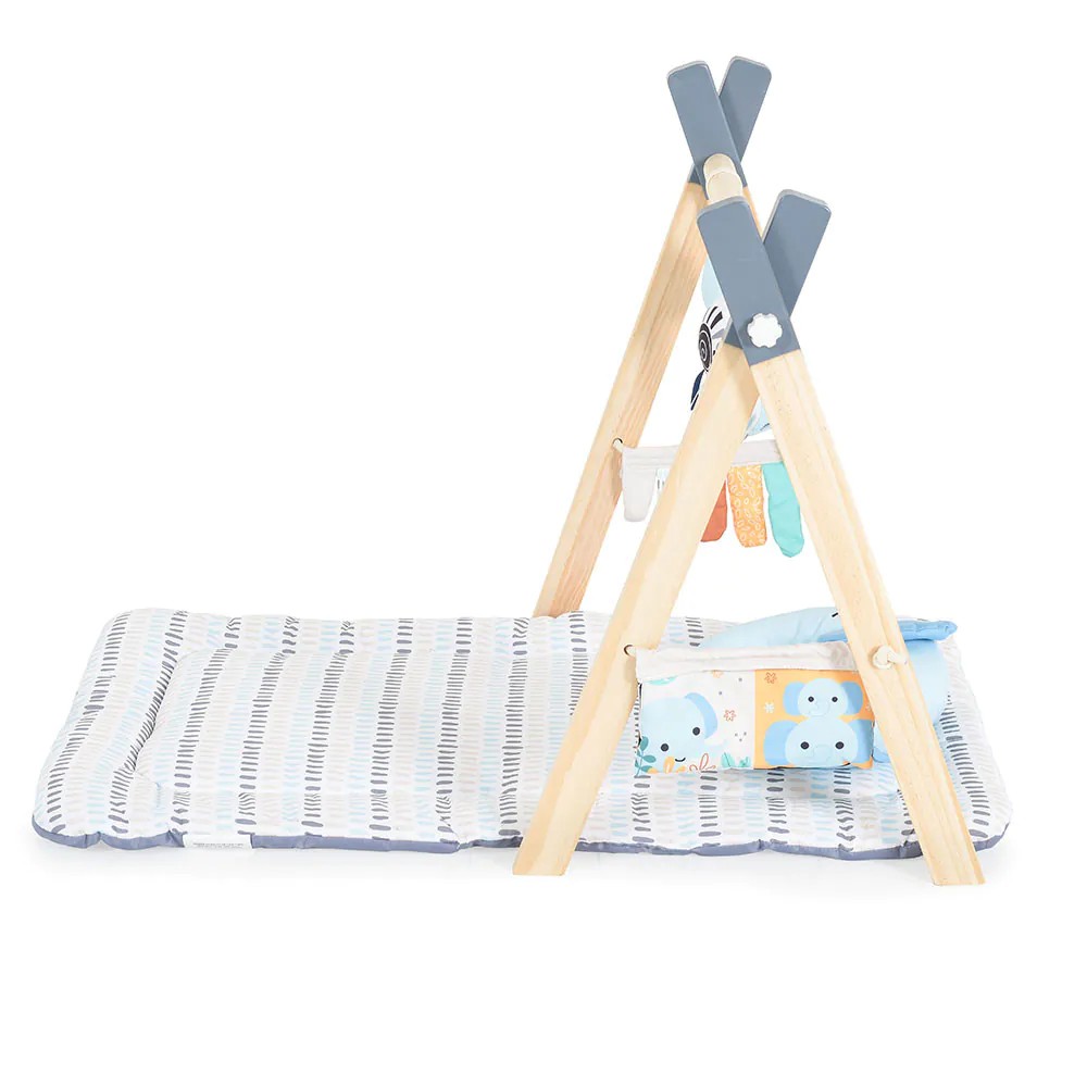 Salteluta de activitati Moni Sahara 82 x 53 x 58 cm Gri, Alb - poza 4