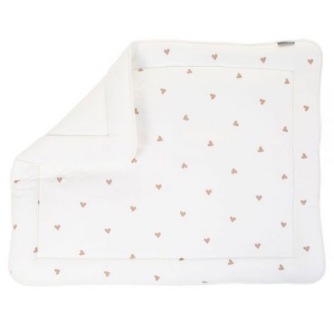 Salteluta de joaca Childhome 75x95 cm Jerse Muselina, Inimioare - poza 1