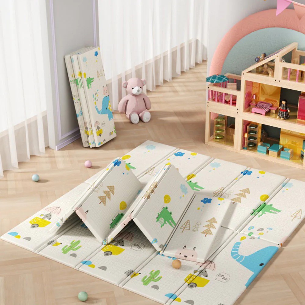 Salteluta termica cu doua fete din spuma XPE 180x160x1 cm - poza 3