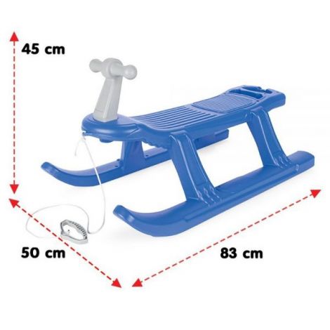 Sanie Pilsan Snow Monster blue - poza 2