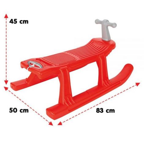 Sanie Pilsan Snow Monster red - poza 2