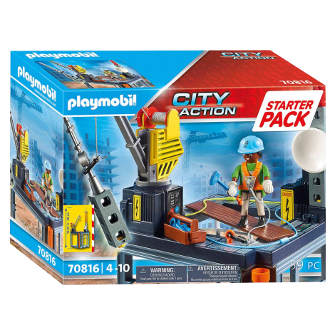 Santier de constructii 70816 Playmobil - poza 1