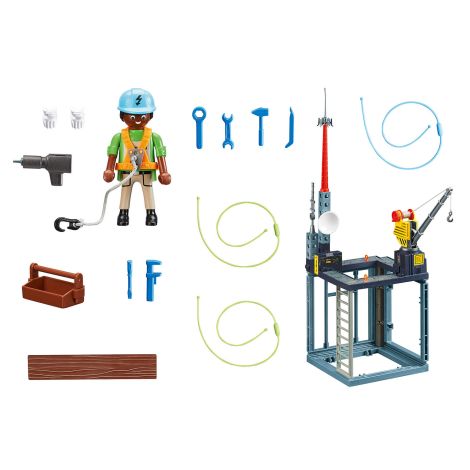 Santier de constructii 70816 Playmobil - poza 3