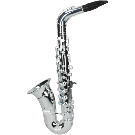 Saxofon plastic metalizat, 8 note Reig Muzical 284
