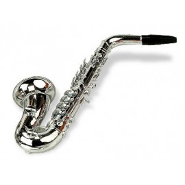 Saxofon plastic metalizat, 8 note Reig Muzical 284 - poza 2