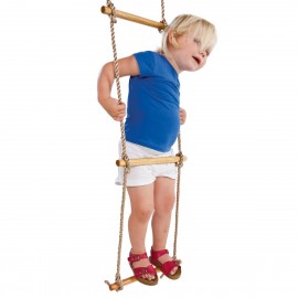 Scara cu trepte de lemn PP 2,5 m (1,80 m) 5 trepte - poza 2