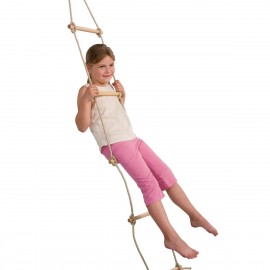 Scara cu trepte de lemn PP 2,5 m (1,80 m) 5 trepte - poza 3