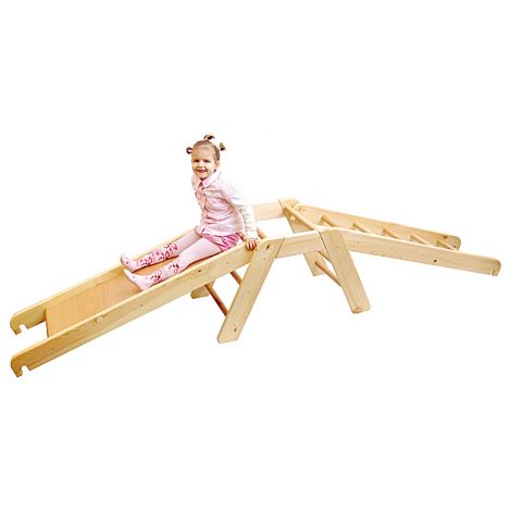 Scara din lemn pentru gimnastica, 150 cm lungime - poza 2