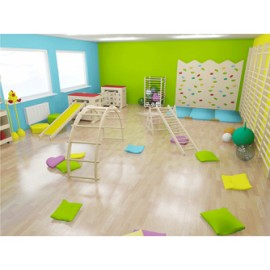 Scara mare arcuita pentru gimnastica - poza 2