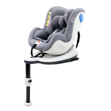 Scaun Auto Asalvo Virafix, 0-18 Kg, Cu Picior Si Rotire 360 Grade - poza 1